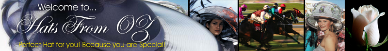 Wedding Hats at www.HatsFromOZ.com.au